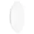 Ledvance LED Bulkhead Surface CIRCULAR 500 SENSOR PS Steel White 42W 3500lm - 840 Cool White | IP44 - With Motion and Light Sensor